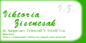 viktoria zisencsak business card